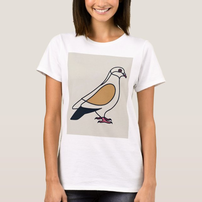 T-shirt Art vectoriel à trois tons (Devant)