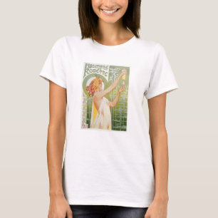 T-shirt Art vintage d'annonce de boissons de Robette