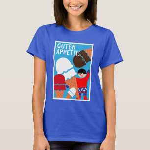 T-shirt Art vintage rétro de glace
