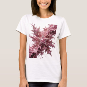 T-shirt Art wearable argent STAR PAILLETÉ brillant