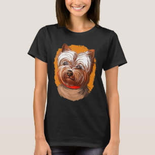 T-shirt Art Yorkshire Terrier Smile Yorkshire Terrier Chie