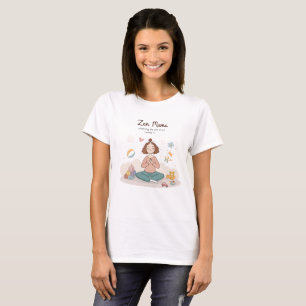 T-shirt Art Zen Mama Maternité Calme
