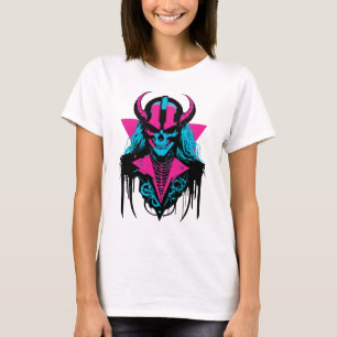 T-shirt Art Zombie coloré