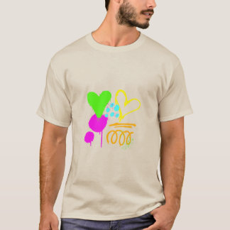 T-shirt Arte em tintas