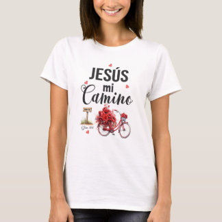 T-SHIRT ARTE JESÚS MI CAMINO