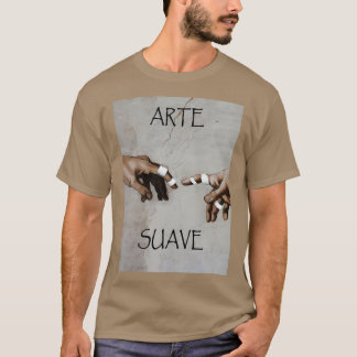 T-shirt Arte Suave The Gentle Art BJJ Design