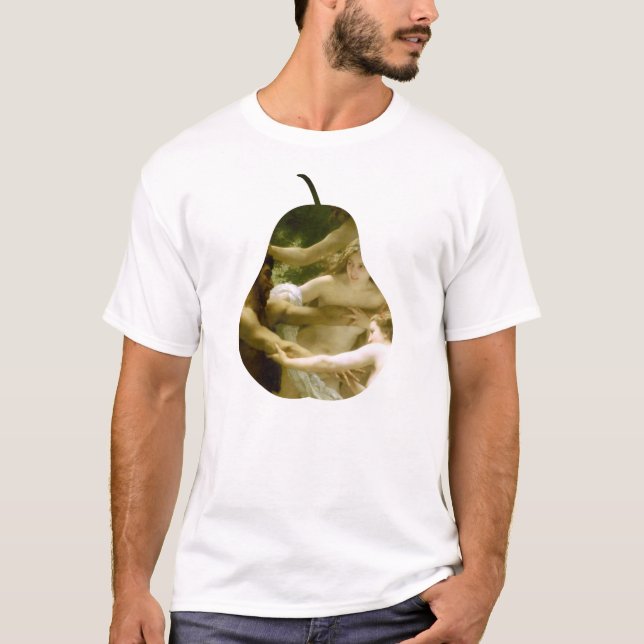 T-shirt ArTee Nymphs et Satyr Bouguereau M Tee (Devant)
