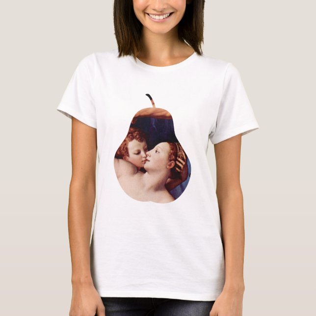 T-shirt ArTee Vénus Cupidon Folly et Temps Femmes Top (Devant)