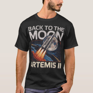 T-shirt Artemis II : Retour sur la Lune