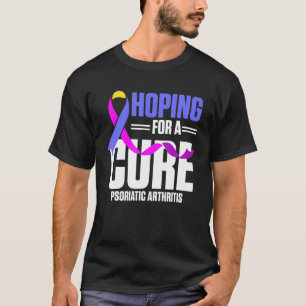 T-shirt Arthrite Psoriatique De Psa Espérant Un Guerrier M