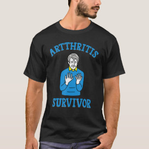 T-shirt Arthrite Survivant Hommes