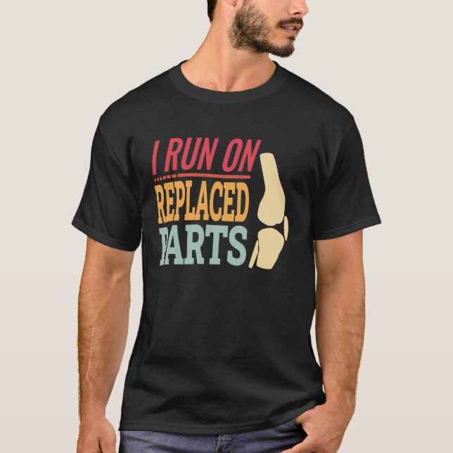T-shirt arthroplastie de remplacement du genou i courir su (Devant)