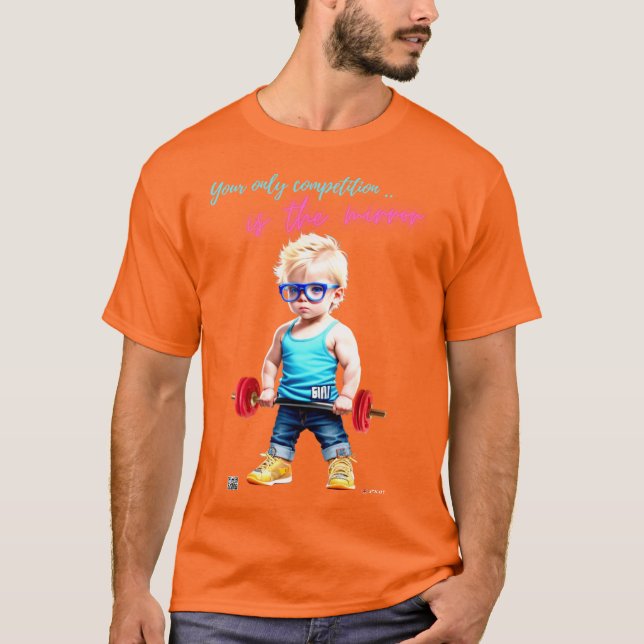 T-shirt ARTHUR - Bébé atletique - Alphagène (Devant)