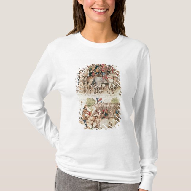 T-shirt Arthur et ses chevaliers visant sur (Devant)