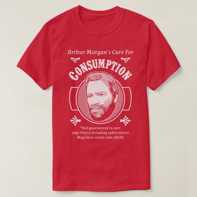 T-shirt Arthur Morgans guérit pour la consommation (Design devant)