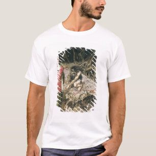 T-shirt Arthur Rackham courtiser de Grimhilde, la mite