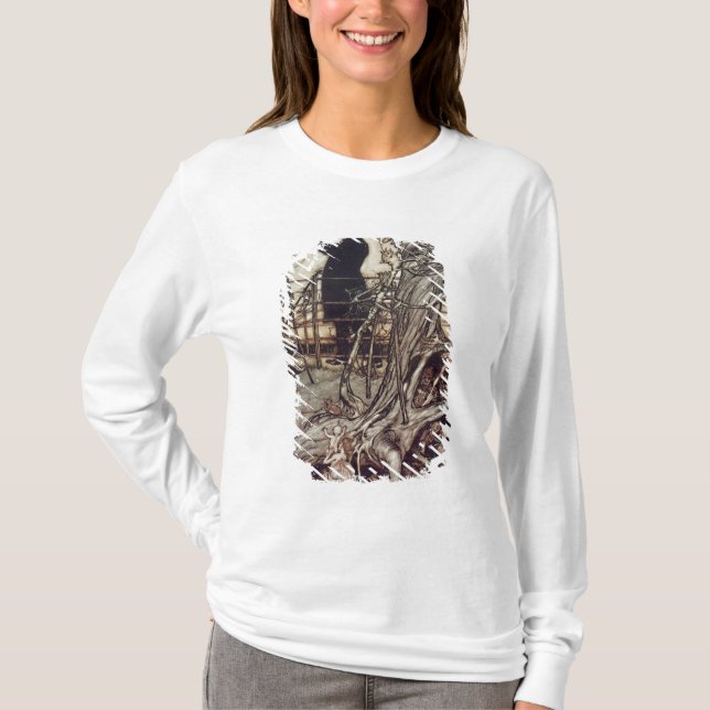 T-shirt Arthur Rackham | les jardins de Kensington sont (Devant)