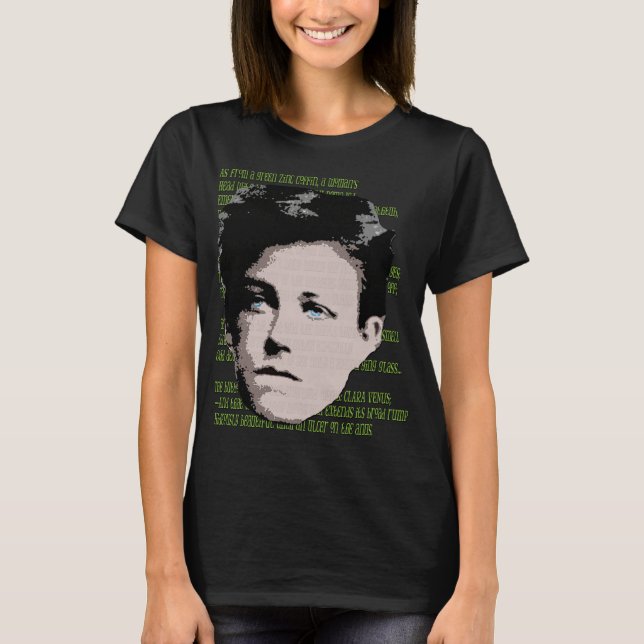 T-shirt Arthur Rimbaud (Devant)