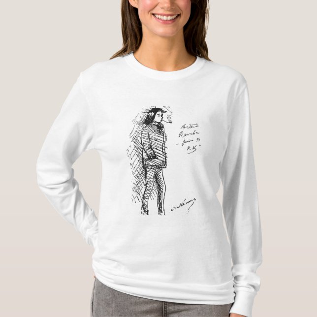 T-shirt Arthur Rimbaud en juin 1872 (Devant)