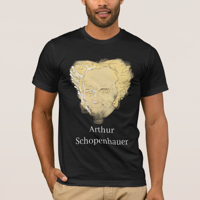 T-shirt Arthur Schopenhauer (Devant)