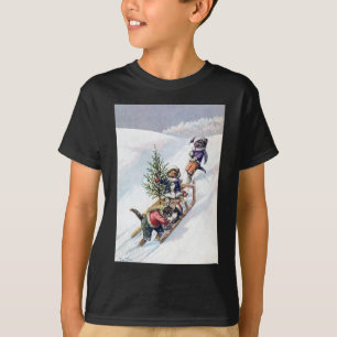 T-shirt Arthur Thiele - les chats apportent à la maison u