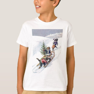 T-shirt Arthur Thiele - les chats apportent à la maison u