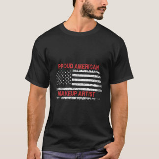 T-shirt Arti Patriotique Américain Fière Drapeau Cadeau Ma