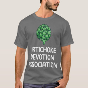T-shirt Artichoke Devotion Association Love Légumes Manger