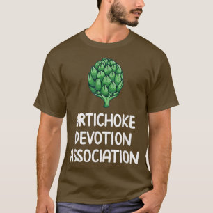 T-shirt Artichoke Devotion Association Love Légumes Manger