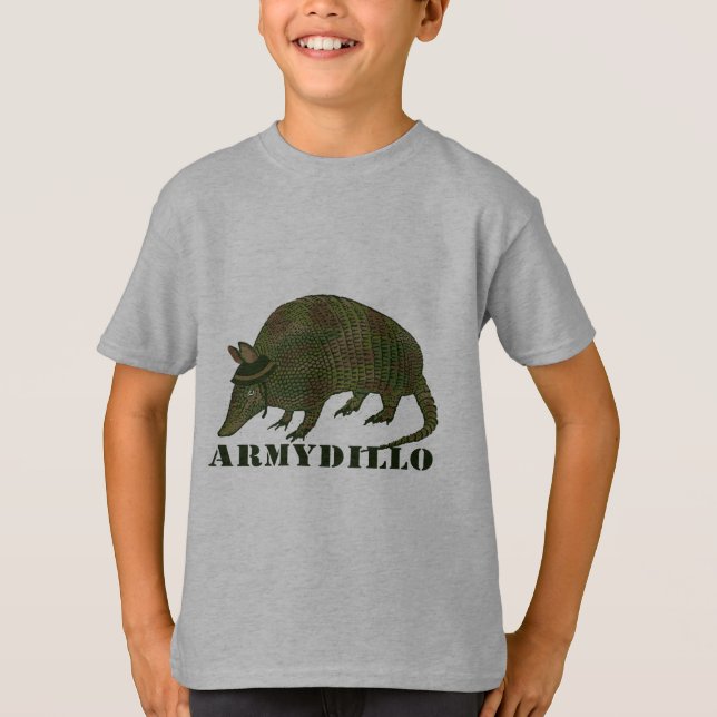 T-shirt Article de tatou d'armée (Devant)