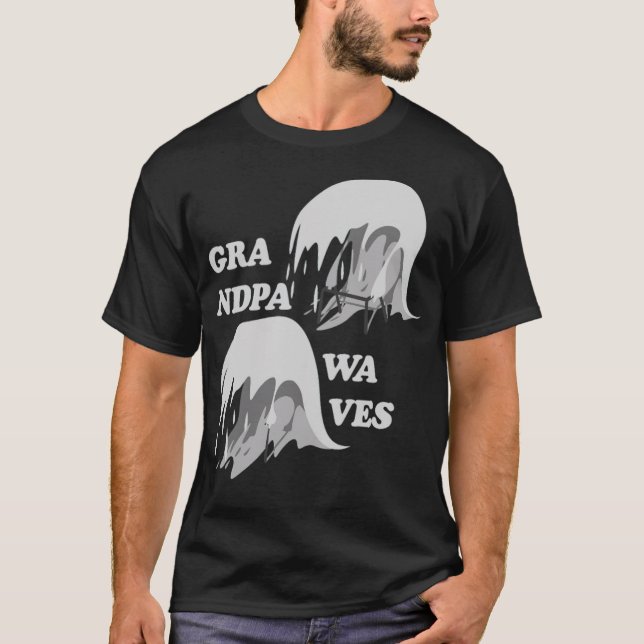 T-shirt Article d'illustration du grand-père (Devant)