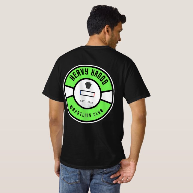 T-shirt Articles du club de lutte (Dos entier)