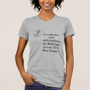 T-shirt Articulations Rice Crispie