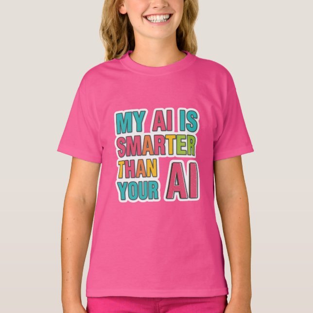 T-shirt Artificial intelligence competition (Devant)