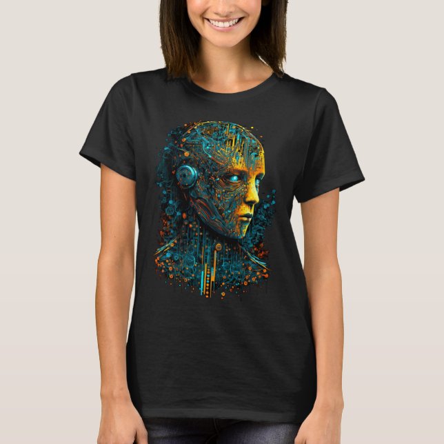 T-shirt Artificial Intelligence  Computer Science  IT Prof (Devant)
