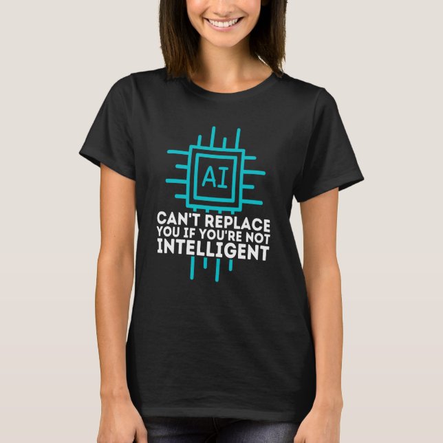 T-shirt Artificial Intelligence Programmer AI Developer (Devant)
