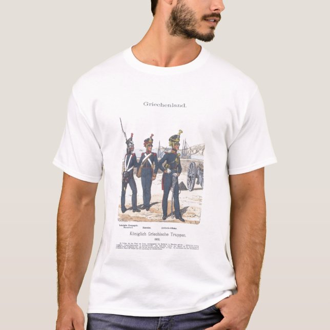 T-shirt Artilleurs grecs (Devant)