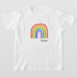 T-shirt Artisan Arc-en-ciel NOM Fun coloré