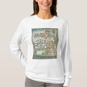 T-shirt Artisan aztèque de plume