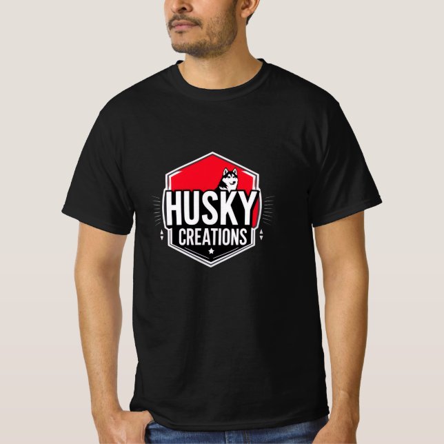 T-shirt artisanal Husky (Devant)