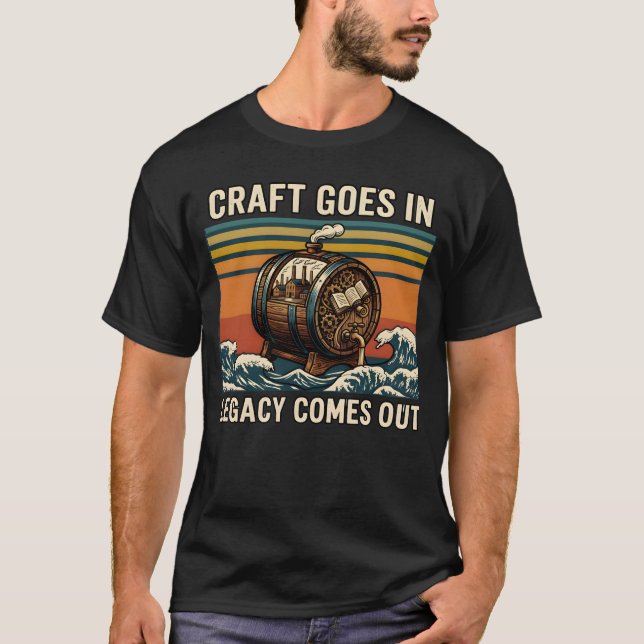 T-shirt Artisanat & Héritage (Devant)