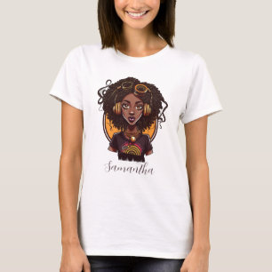 T-shirt Artiste Afro femme