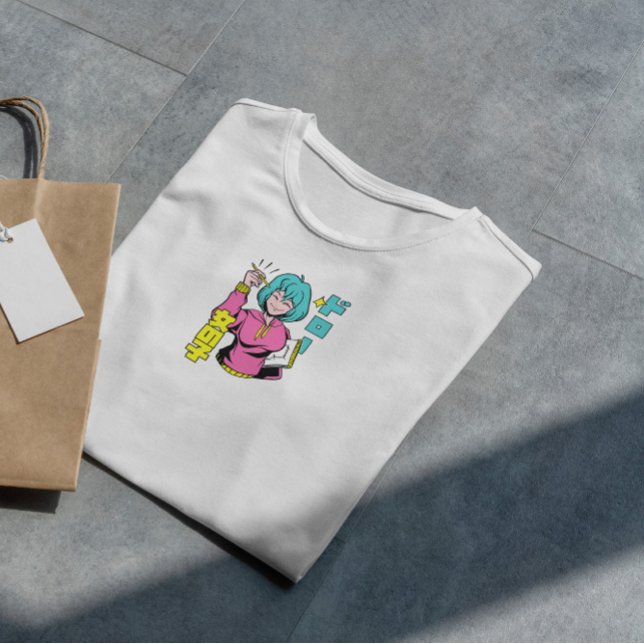 T-shirt Artiste Anime fille (Créateur téléchargé)