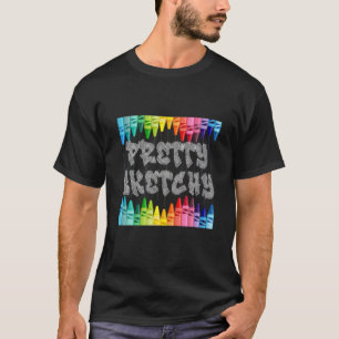 T-shirt Artiste au crayon cool Art pour hommes femmes Dess