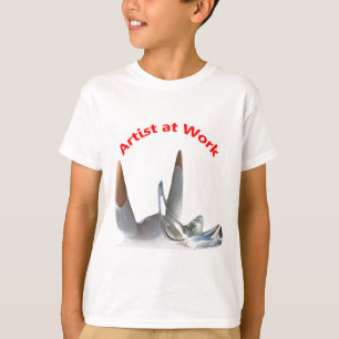 T-shirt Artiste au travail