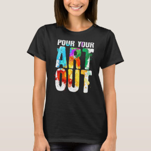 T-shirt Artiste cool Pour Hommes Femmes Peintre Professeur