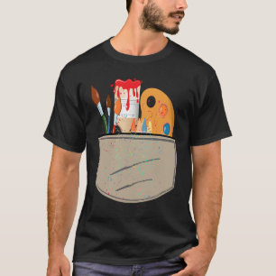 T-shirt Artiste Costume Peintre Halloween Costume