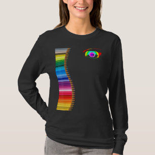 T-shirt Artiste crayon