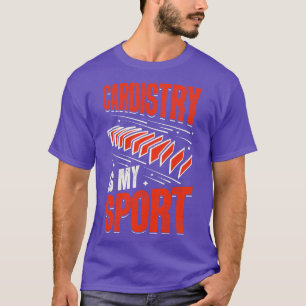 T-shirt Artiste de la Cardistique Magicien Cardiste Cadeau