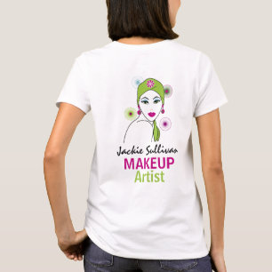 T-shirt Artiste de maquillage rétro